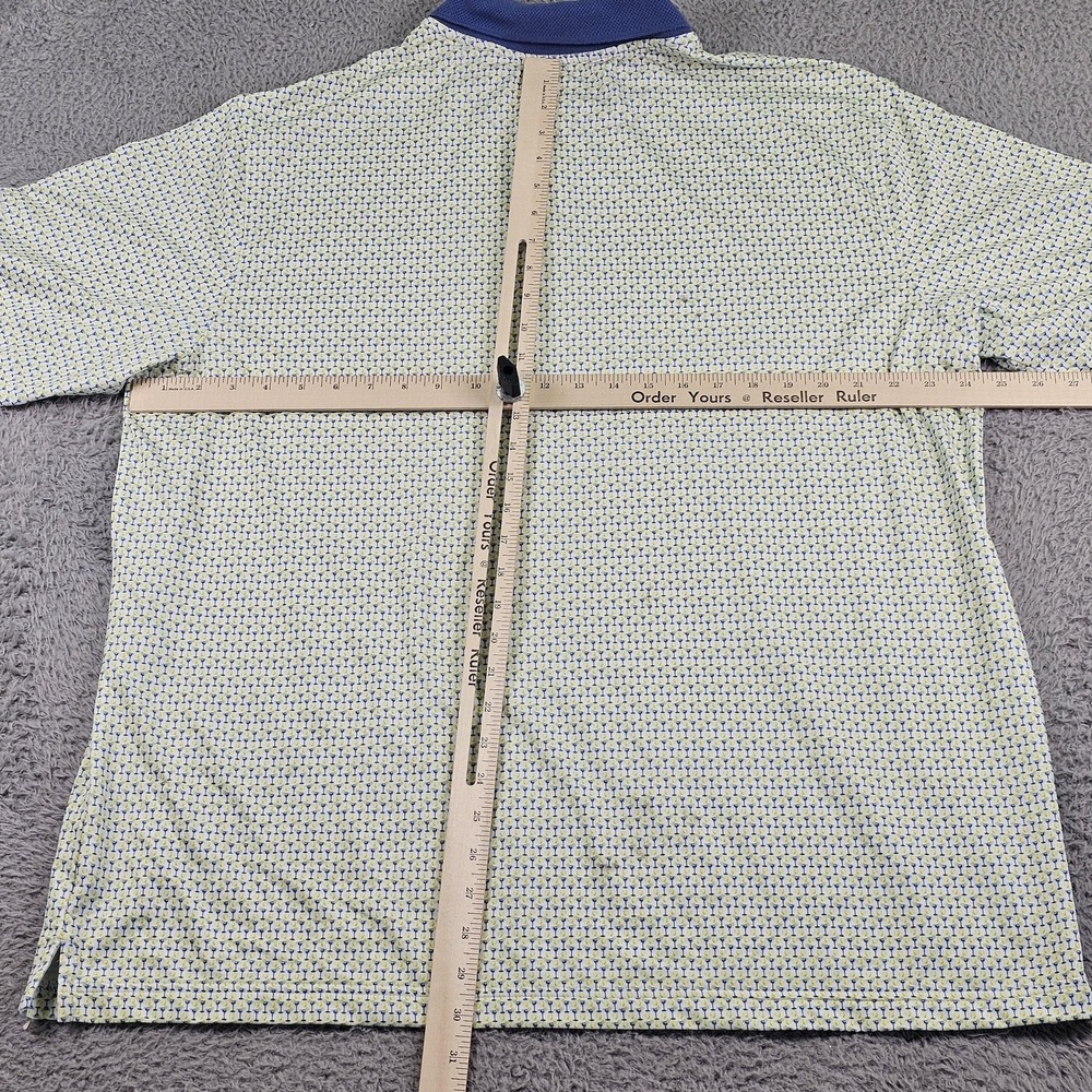 Walter Hagen Clubhouse Intarsia‎ Polo Shirt Mens 2XL Blue Graphic Print Golf - Picture 6 of 8